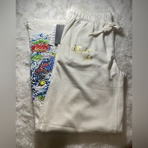 NWT EdHardy UO & Aerie wide leg pants bundle